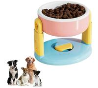 2025 Nouvelle Bol DE Pet PETUME SUSTABLE, Alimentation ALIMENTABLE ALIMENTATIQUE À Temple ALIMENTATIQUE pour Cat ET Chien, Anti Spill Pet Food Bowl, adapté à Tous Les Chiens de Type corporel, Chats