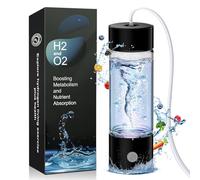 2025 Nouvelle Bouteille d’Eau à Hydrogène【Certification Internationale 5000+ PPB】Efficacité d’Absorption d’Hydrogène de Grade Militaire【Verrou Nano à Hydrogène de 9 Heures】Bouteille d’Eau Hydro SPE