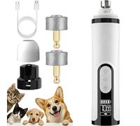 2025 Nouvelle coupe-ongles de chien, moulin à ongles silencieux du marié, ongles silencieux du marié pro, ongles de chien, rechargeable USB Charge Pet Nail Grinder, Pet PAWS To couing Smoothing Tool