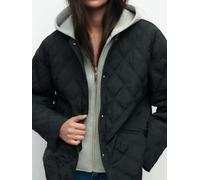 2025 nouvelle mode automne hiver femmes décontracté à capuche solide noir rembourré Bomber manteaux femme basique matelassé ample Parkas vestes Rose