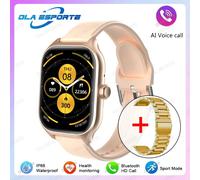 2025 Nouvelle Montre Intelligente 2.01'',Appel/Cadran Sans Fil,Rappels D'Application Multiples,Montre De Sport Pour Hommes Et Femmes,Compatible Avec Iphone/Andriod.Go20Szstrap.