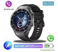 2025 Nouvelle Montre Intelligente Hommes Montre Intelligente Sports De Plein Air Suivi Spirit Island Bluetooth Parlant Montre Intelligente Podomètre Étanche.Black.