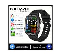 (2025 NOUVELLE Montre Noire) 2025 Montre Intelligente Extérieure Adulte 2.01 Écran HD Appel Bluetooth Montre Intelligente