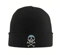 2025 Nouvelle Skulls Pace Captain Pirate Cross Bones Bonnet tricotée avec Chapeaux intercalés Nouvelle Casquette Harlock Chaude pour Hommes Femmes