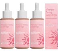 2025 Nouvelles Gouttes De Bronzage Sans Soleil, Groches De Bronzage Sans Soleil,Augmenter Naturellement La Mélanine, Améliorer Votre Teint Naturel Pour Une Véritable Lueur Ensoleillée (3PCS)
