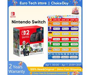2025 Original Nintendo Switch 2 + Pokémon Legends Z-A NS2 Bundle édition limitée 7.9 ''120Hz Écran HK Version Joy-Con Poignée Nintendo Switch 2 + Pokémon Legends Z-A