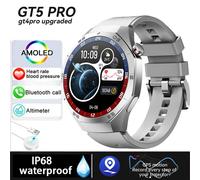 2025 Original Nouveaux Hommes Montre Intelligente Gps Montre S5 360*360 Hd Écran Amoled Fréquence Cardiaque Bt Appel Surveillance De La Santé Femmes Smartwatch.Silver.