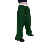 2025 Pantalons De Sport Homme Droit- Pantalon Taille Elastique Chic Casual Couleur Unie Coupe Ample Classiques Streetwear Confortable Polyvalent De Tous Les Jours Sortir Palazzo Pants