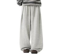 2025 Pantalons De Sport Homme Palazzo- Pantalon Taille Elastique Chic Droit Style Casual Couleur Unie Coupe Ample Streetwear Classiques Confortable Polyvalent De Tous Les Jours Sortir Pants