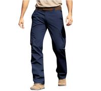 2025 Pantalons de Travail Cargo Homme Grande Taille Pantalon Taille Elastique Décontractée Pants Mode Drawstring Long Pantalon Jogging Survetement avec Poche Training Sportswear Randonnée Pas Cher