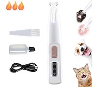 2025 Paw Trimmer for Dog, Electric Dog Foot Trimmer, Rechargeable Pet Hair Clippers with Led Light, Multifunctional Dogs & Cats Paw Trimmer (A Set)