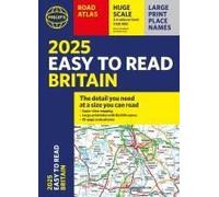 2025 Philip's Easy To Read Road Atlas Of Britain