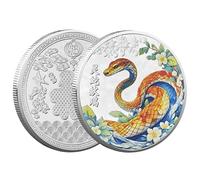 2025 Pièce de Serpent | Pièce à Collectionner Chine - Pièce de de Richesse, Année de la Pièce d'Or de Serpent pour le Nouvel An