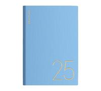 2025 planificateur hebdomadaire et mensuel - A5 PU Calendar Notebook avec pages quotidiennes, rendez-vous et planificateur d'événements, organisateur de l'ordre du jour pour les objectifs, le travail,