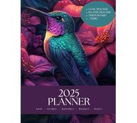 2025 PLANNER ~FUTURES GOAL TRACKER ~ INCOME TRACKER ~ & MORE: BIRD AND LILY PLANTS FUTURES GOAL TRACKER/ INCOME TRACKER/ VISION BOARD & MORE