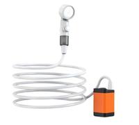 2025 Portable Camping Shower for Outdoors, Upgrade Rechargeable Electric Small Shower Caddy Portable with Intelligent Digital Display Multiple for Camping, Hiking (Upgraded model 5000 mAh)