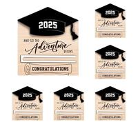 2025 Portefeuille de remise de diplôme Boîte cadeau exclusive pour diplômés Compagnon de remise de diplôme élégant et pratique Idée de félicitations chaleureuses Accessoire élégant pour études et