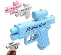 2025 Prank Water Gun, Mini Water Guns Prank, Double-Sided Prank Squirt Gun Toys for Boys Girls Beaches, Swimming Pools (Blue)