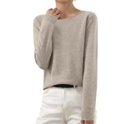 2025 Pull Femme à Manches Longues en Tricot Sweat Blouse Col V/Col Rond/Col Montant Côtelé Chemisier Top Léger Sweatshirt Chic et élégant sous Pull Haut T-Shirt Pull Femmes Chic Chaud Pas Cher