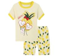 2025 Pyjama 2 pièces pour Enfants té Loungwear Pyjamas Manches Longues Doux et Respirant Mignon Animal Dessin Anime Vêtements de Nuit Enfant Ado 2-10 Ans