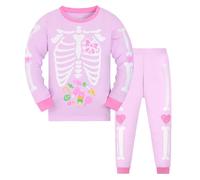 2025 Pyjamas pour Enfants 2 Pièces Deguisement Halloween Lot Ensembles de Pyjama Fille Ensemble Manches Longues Bien serré Coupe troite Doux Tenue Pieces Le Carnaval et la Fête d'halloween
