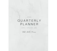 2025 Quarterly Planner: April through June