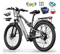 2025 Randride YG90A - Vélo électrique 27.5"" - Moteur 1000 W - Batterie 48V 17Ah 45km/h - Autonomie 90km - Shimano 21 vitesses - Gris