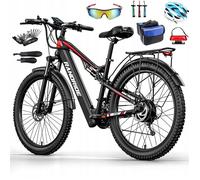 2025 Randride YG90B - Vélo électrique 29"" - Moteur 1000 W - Batterie 48V 17Ah 45km/h - Autonomie 90 km - Shimano 21 vitesses - Noir