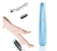 2025 Râpe électrique pour callosités - Chargement USB à 360 ° - Rotation automatique vers l'avant et l'arrière - Soin des pieds pour les morts, les peaux dures, craquelées (C)