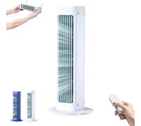 2025 Refroidisseur d'air Breezmax, 4000mAh Portable Breezamax Air Climatiner avec télécommande, 360 ° Cycle Breeze Max Ventilateur de climatisation High Wind Refroidissement White