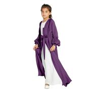 2025 Robe de prière musulmane pour filles - Robe hijab à capuche pour femme - Couverture complète - Islam Dubaï - Robes de prière modeste pour enfants - Vêtements musulmanes pour filles 2-10ans