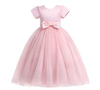 2025 Robe de Soirée Enfant - Dress de Mariage pour Fille - Robes de Princesse en Tulle - Robe Petite Fille - Robes Princesse Filles pour La Fête Anniversaire Mariage - Dress de Fête pour 3-12 Ans