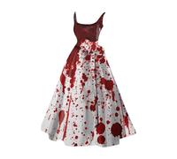 2025 Robes de d'halloween pour Femme Robe Rétro Médiévale Déguisements Adultes Chic Et Elegant Deguisement Halloween Carnaval Medievale Vintage Couleur Uni Cosplay Déguisement Sorcière Vampire Parti C