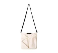 2025 Sac à bandoulière tendance en nylon pour un usage quotidien conçu avec un thème inspiré de la nature et des caractéristiques pratiques Sacs d'étudiants à la mode, beige