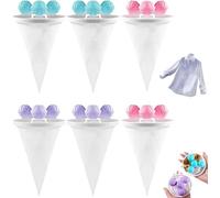 2025 Sac filtrant pour machine à laver, épilateur, filtre à cheveux, réutilisable, pour enlever les poils d'animaux, les peluches et les peluches, boules de lavage