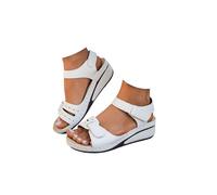 2025 Sandales de sport orthopédiques pour femme Plateforme Chaussures d'été confortables habillées élégantes Fête Mode Sandales compensées Bout ouvert Respirant Flexibles Plage Trekking Marche