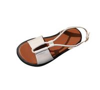 2025 Sandales Femmes Été Confortable Mules en Cuir pour Femme Cadeau Ventes Flash de Printemps Été Sabot Chaussures Compensées Plateforme Orthopédique Sandale Pantoufles Sandales de Marche Pas Cher