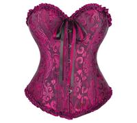 2025 Shapewear Bodysuit pour femme taille haute pour le quotidien sans couture avec fermeture à bouton-pression, parfait sous un jean ventre plat sous-vêtements femme, Rose, L