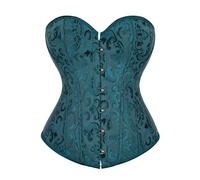 2025 Shapewear : une robe tendance et jacquard pour femme pour affiner le ventre, façonner le corps et resserrer la poitrine, vert foncé, 7XL