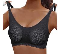 2025 Soutien-Gorge en Dentelle Confortable et Décontracté Brassiere Femmes sans Armature Soutien-Gorge Quotidien Lingerie sous-Vêtements pour Femmes Respirant Lace Bra pour Quotidien Sport Yoga M-XXL