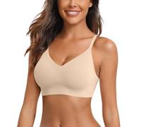 2025 Soutien Gorge Push Up Femme sans Traces- Brassiere Sport Sexy Couleur Unie Casual Doux Réglable Lingerie Confortable Coupe Ajustée Basique Respirante Bralette De Tous Les Jours Fitness Bra