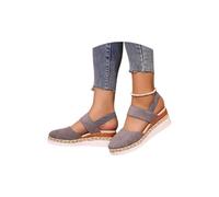 2025 summer new wide band closed toe sandals for womenOrthopedic Platform Wedge (1PCS/E, Adulte, Femme, 41, Numérique, Système Taille Chaussures EU, Moyen)