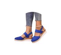 2025 summer new wide band closed toe sandals for womenOrthopedic Platform Wedge (1PCS/F, Adulte, Femme, 40, Numérique, Système Taille Chaussures EU, Moyen)