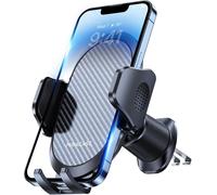 2025 Support Téléphone Voiture Très Stable ¿Crochet Métallique¿ Porte Téléphone Portable Pour Grille D'aération Voiture Gps, 360° Support Universel Mains Libres Pour (4-7.2"" Smartphone)