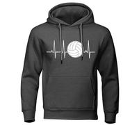 2025 Sweat A Capuche Homme Imprimé- Sweat Sport Manche Longue Casual avec Poches Coupe Ample Sweatshirt Chic Classiques Passe-Partout Streetwear Pullover Confortable Basique Hoodie