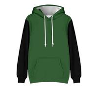 2025- Sweat A Capuche Homme Manche Longue- Sweat Sport Couleur Assortie Casual Ample avec Cordon De Serrage Et Poches Pullover Chic Simple Passe-Partout Automne Hiver Sweatshirt