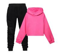2025 Sweat Capuche pour Filles Poncho Plaid Oversize en Polaire Enfant Mignon Imprimé Cartoon Casual Tops Sport Pull Sweat-Shirt Joli Gym Jogging Running Course Survêtement Enfants 5-12 Ans