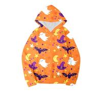 2025 Sweat Capuche pour Filles Poncho Plaid Oversize en Polaire Léger Manches Longues avec Fermeture Clair Fille Pullover Sweatshirt Super Douce et Chaude Confortable Enfants 5-12 Ans
