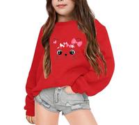 2025 Sweat Capuche pour Filles Poncho Plaid Oversize en Polaire Léger Manches Longues Sweatshirt Tie-Dye Pulls Col Rond Sweater Enfant Ado Taille Unique Harajuku Pull Fille