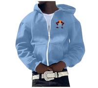 2025 Sweat Homme Capuche Zippé Veste la mode Cordon de serrage Décontracté Manches Longues Sportswear avec Poche pour Randonnée Pêche Sport Extérieure Manteaux Poches Zippée Blouson Casual